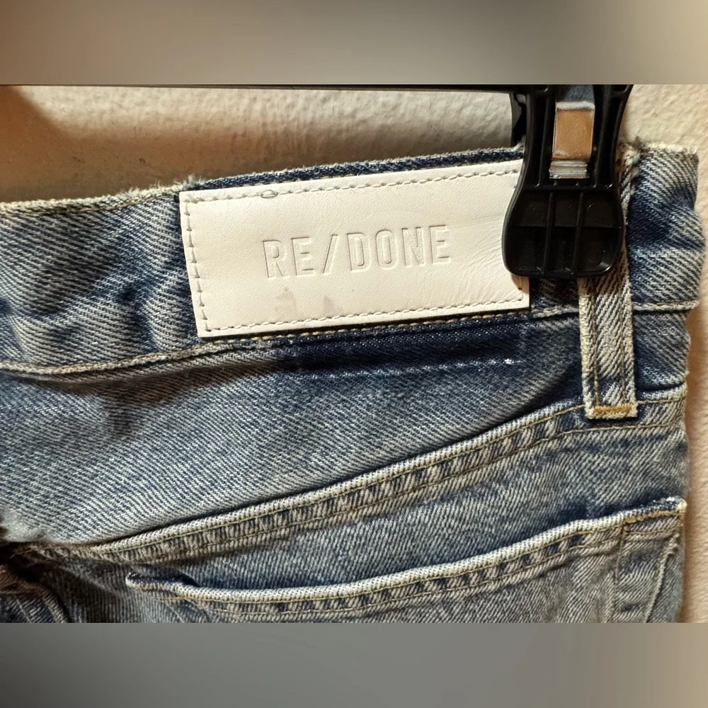 Re/done 70s Ultra High-rise Stove Pipe Jeans